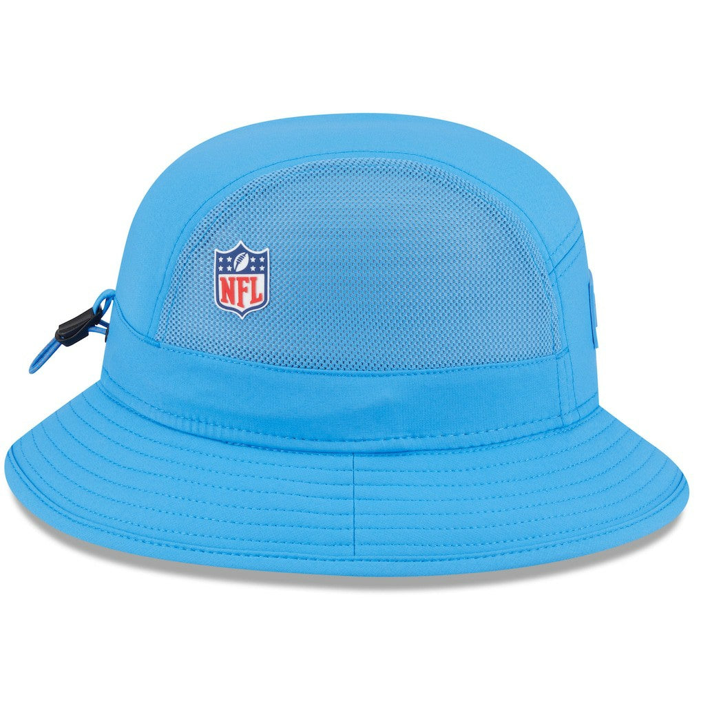 Los Angeles Chargers New Era 2025 Sideline Bucket Hat Powder Blue - NFL