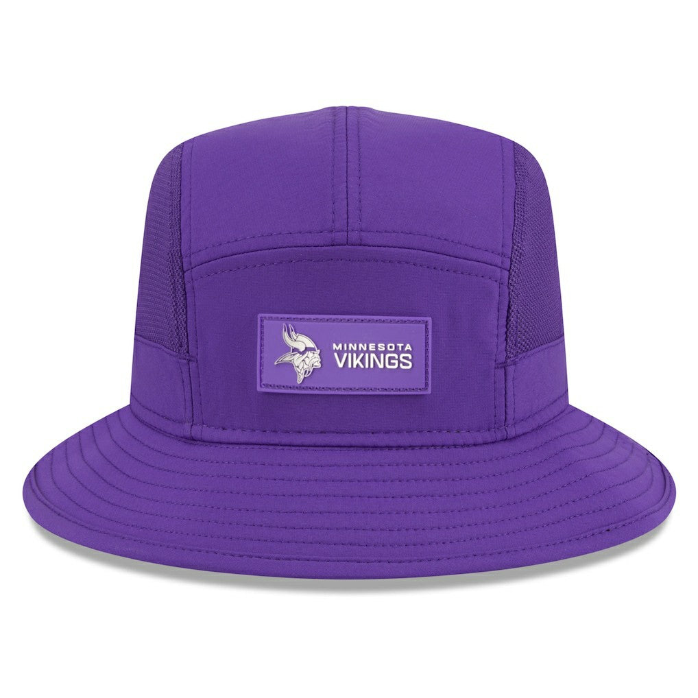 Minnesota Vikings New Era 2025 Sideline Bucket Hat Purple - NFL
