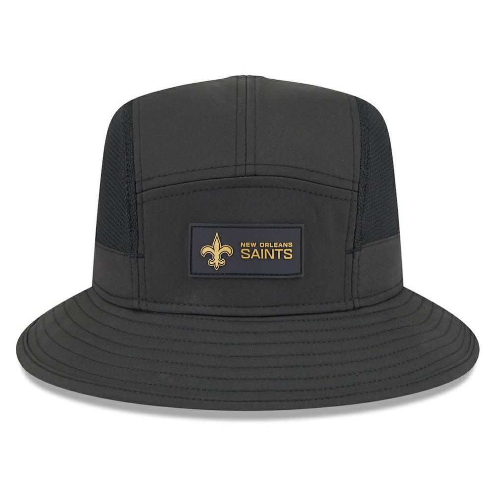 New Orleans Saints New Era 2025 Sideline Bucket Hat Black - NFL