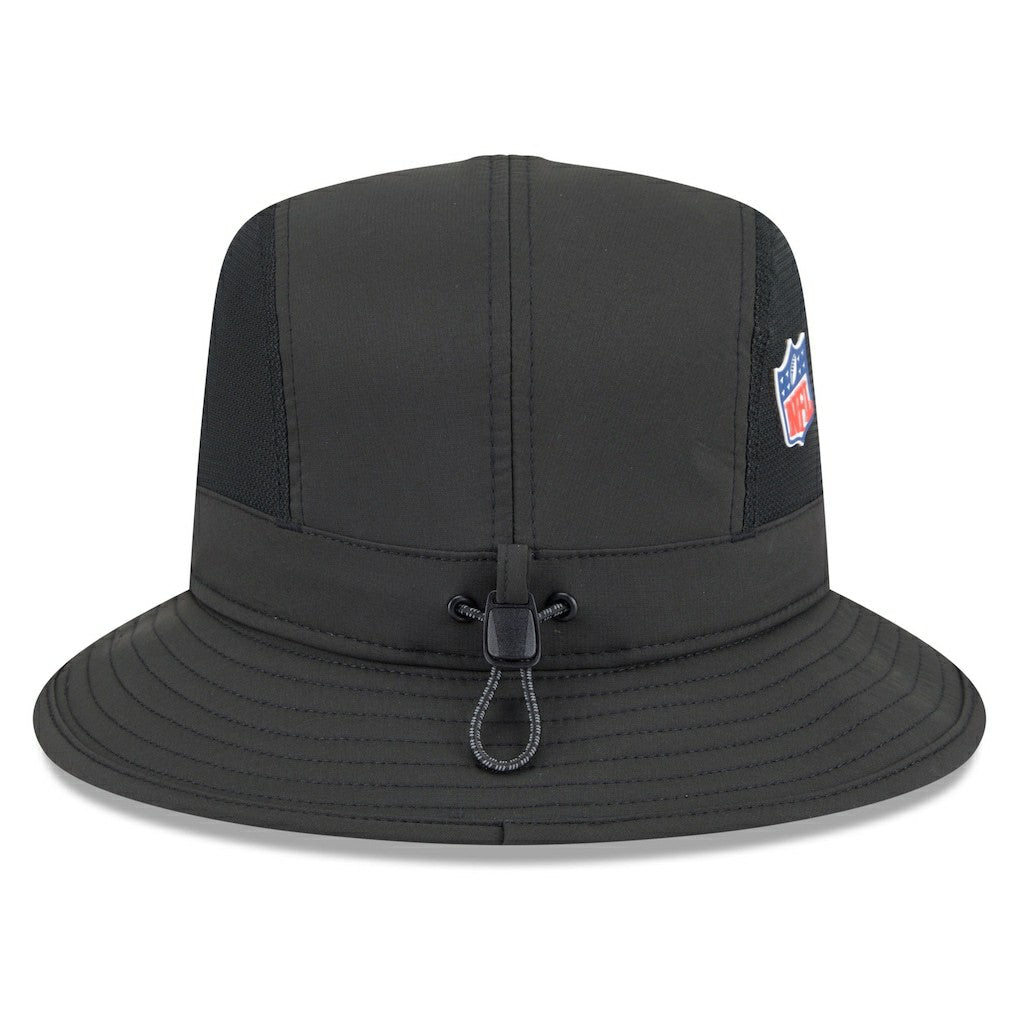New Orleans Saints New Era 2025 Sideline Bucket Hat Black - NFL