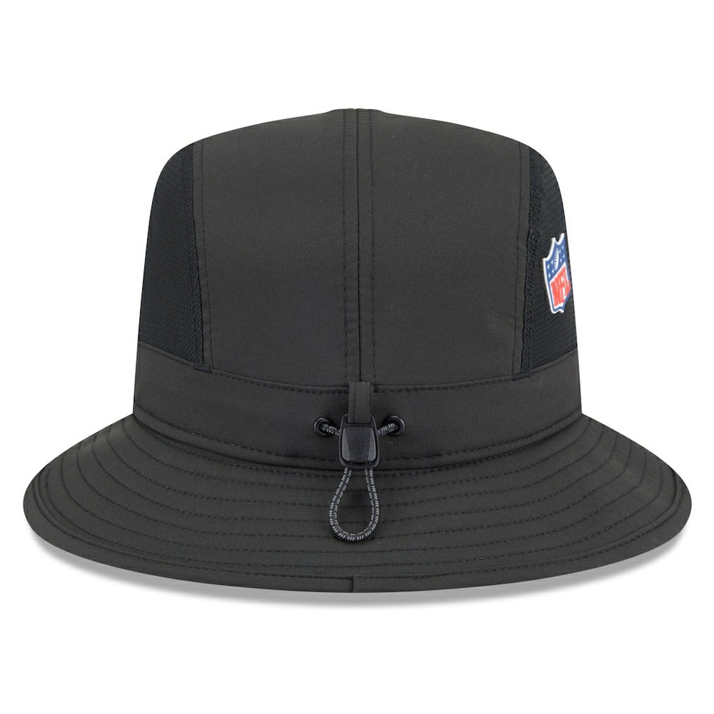 New Orleans Saints New Era 2025 Sideline Bucket Hat Black - NFL
