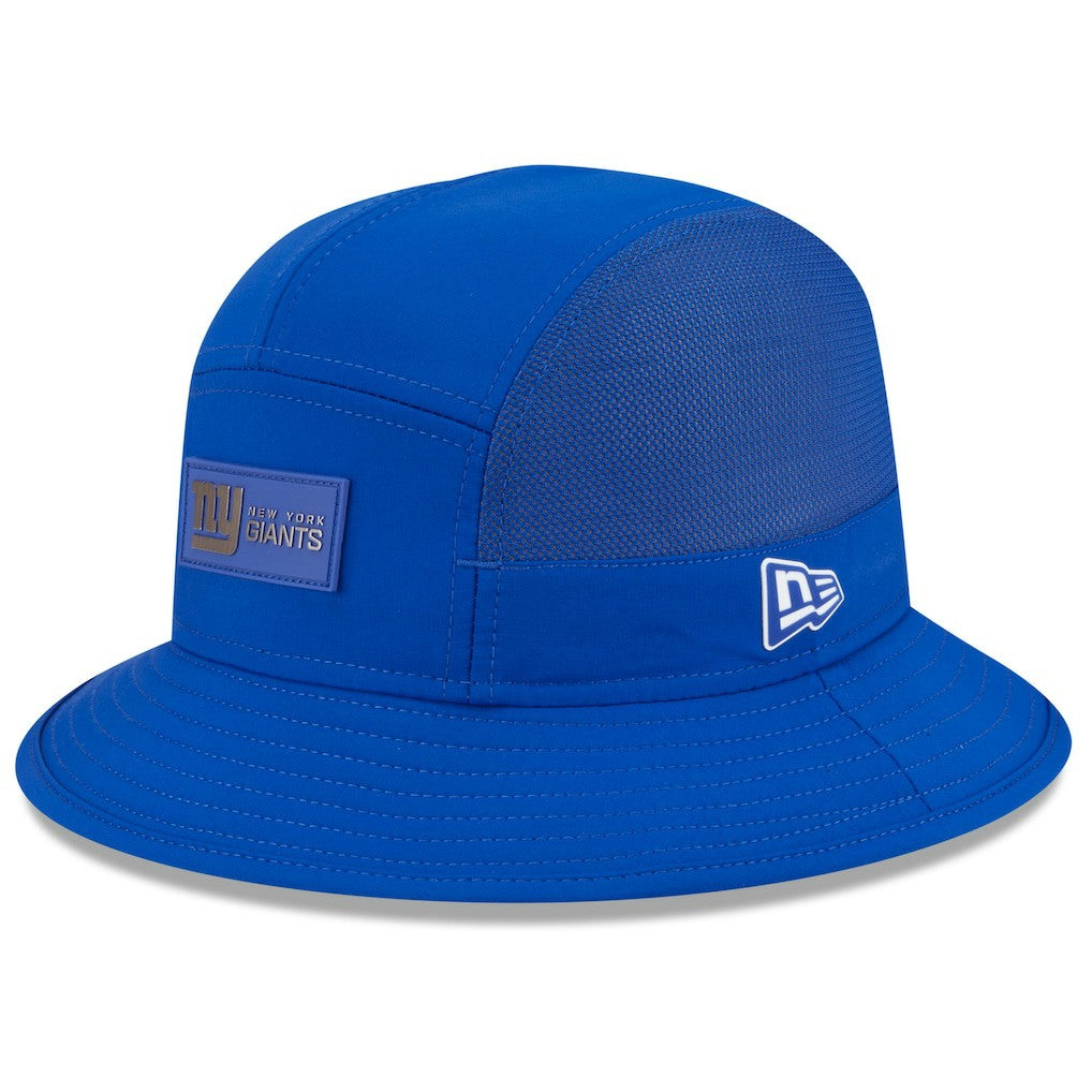 New York Giants New Era 2025 Sideline Bucket Hat Royal - NFL