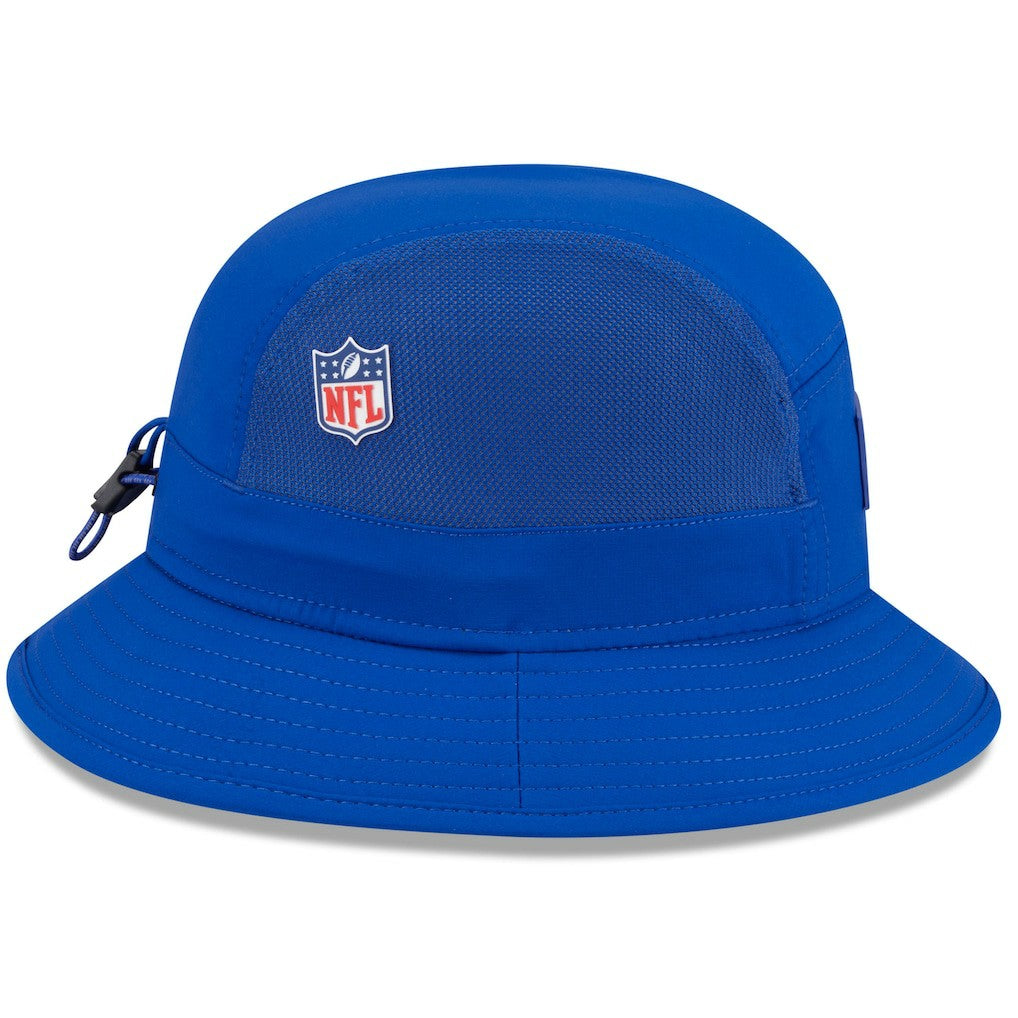 New York Giants New Era 2025 Sideline Bucket Hat Royal - NFL