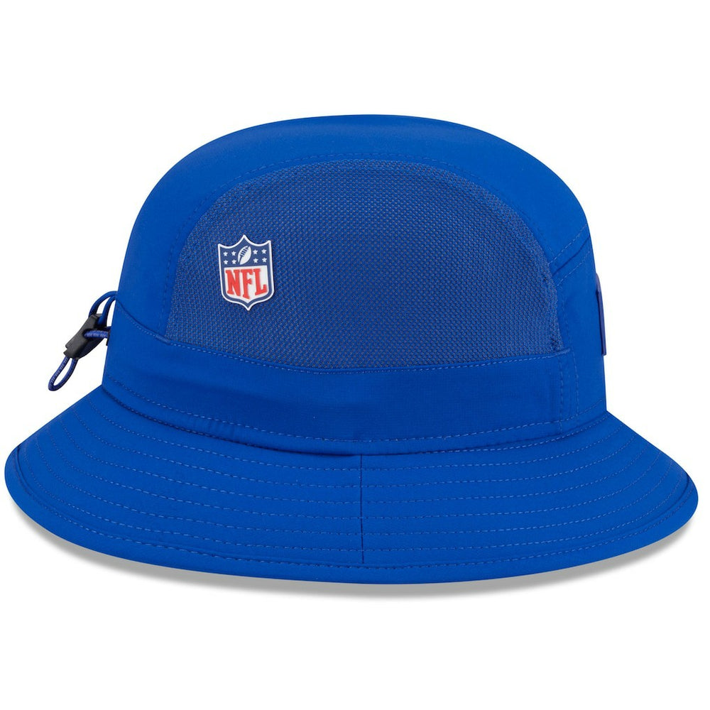 New York Giants New Era 2025 Sideline Bucket Hat Royal - NFL