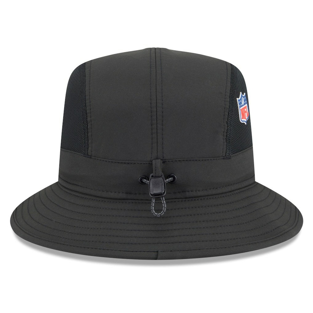 Pittsburgh Steelers New Era 2025 Sideline Bucket Hat Black - NFL