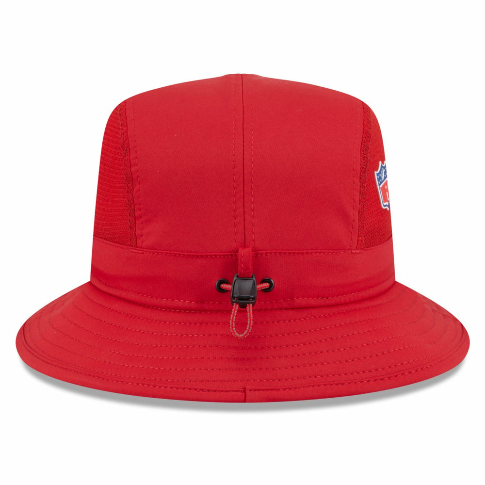 Tampa Bay Buccaneers New Era 2025 Sideline Bucket Hat Red - NFL