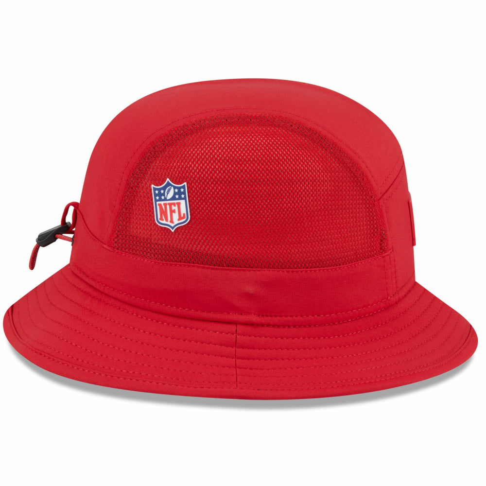 Tampa Bay Buccaneers New Era 2025 Sideline Bucket Hat Red - NFL