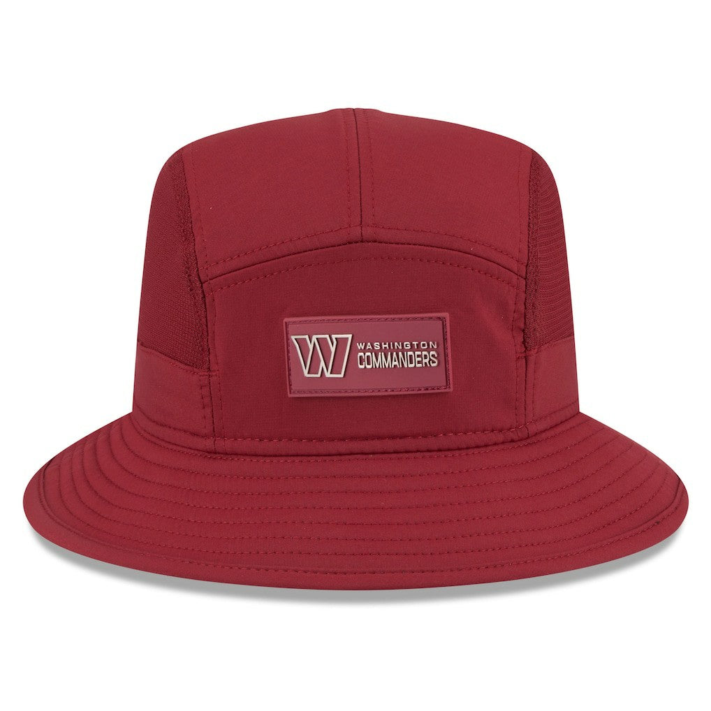 Washington Commanders New Era 2025 Sideline Bucket Hat Burgundy - NFL