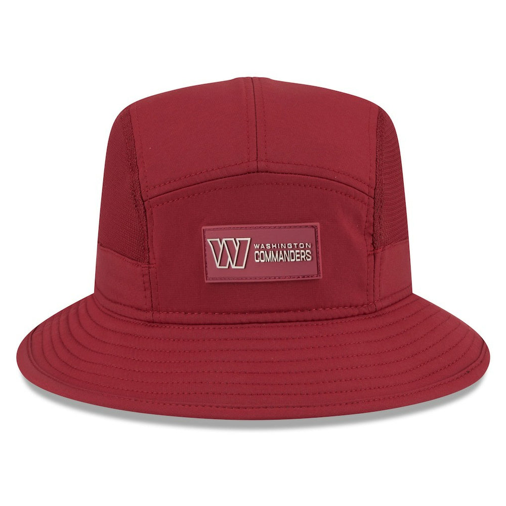 Washington Commanders New Era 2025 Sideline Bucket Hat Burgundy - NFL