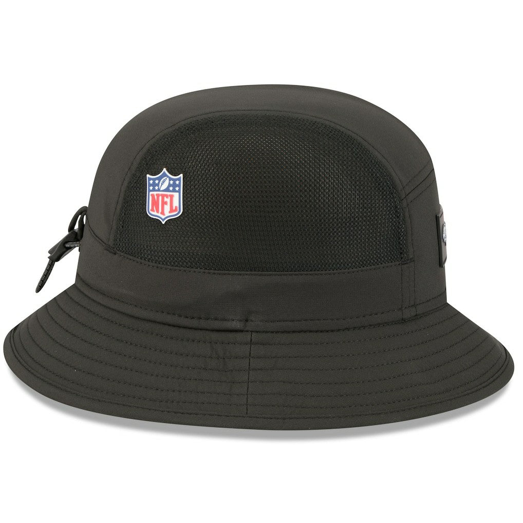 Baltimore Ravens New Era 2025 Sideline Bucket Hat Black - NFL