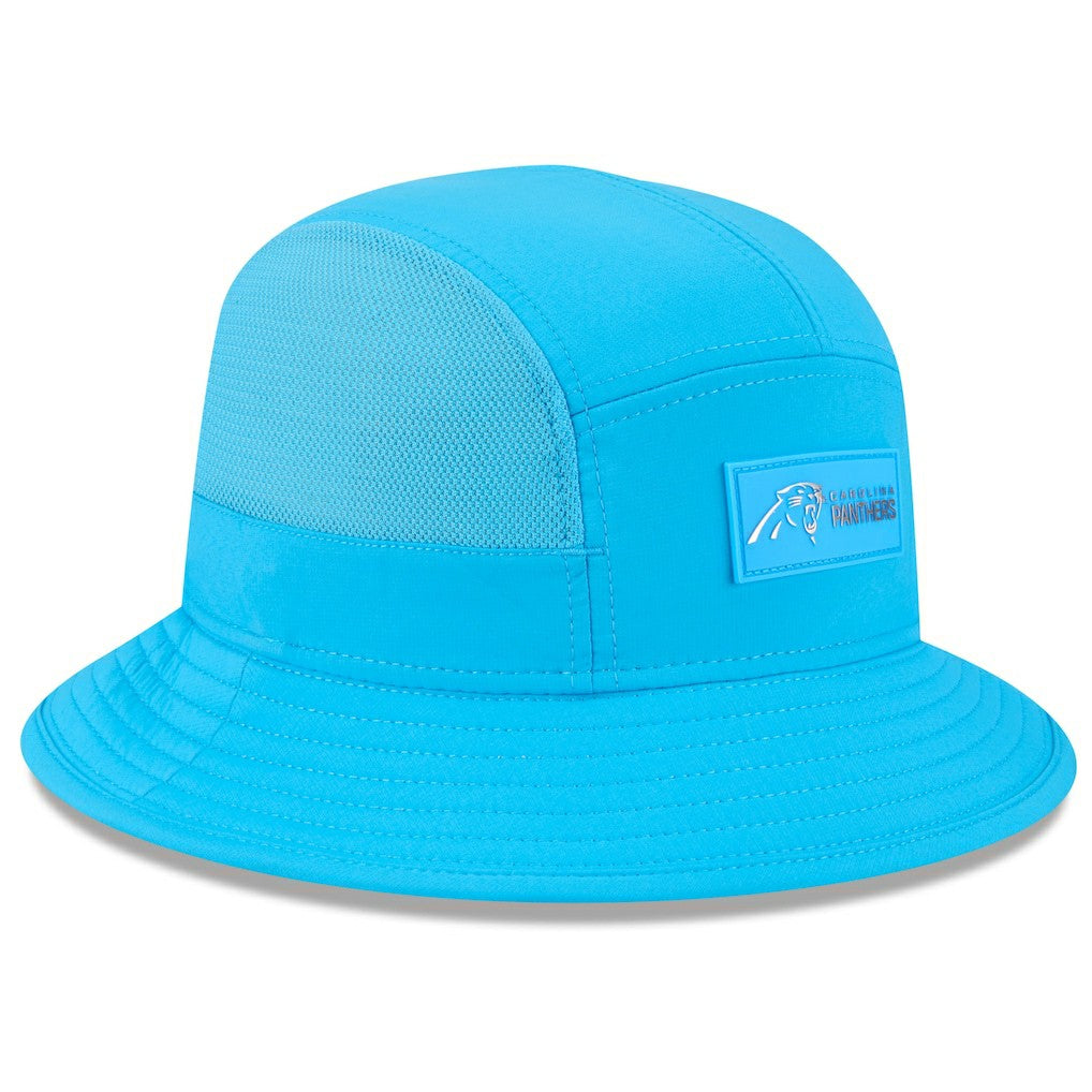 Carolina Panthers New Era 2025 Sideline Bucket Hat Blue - NFL