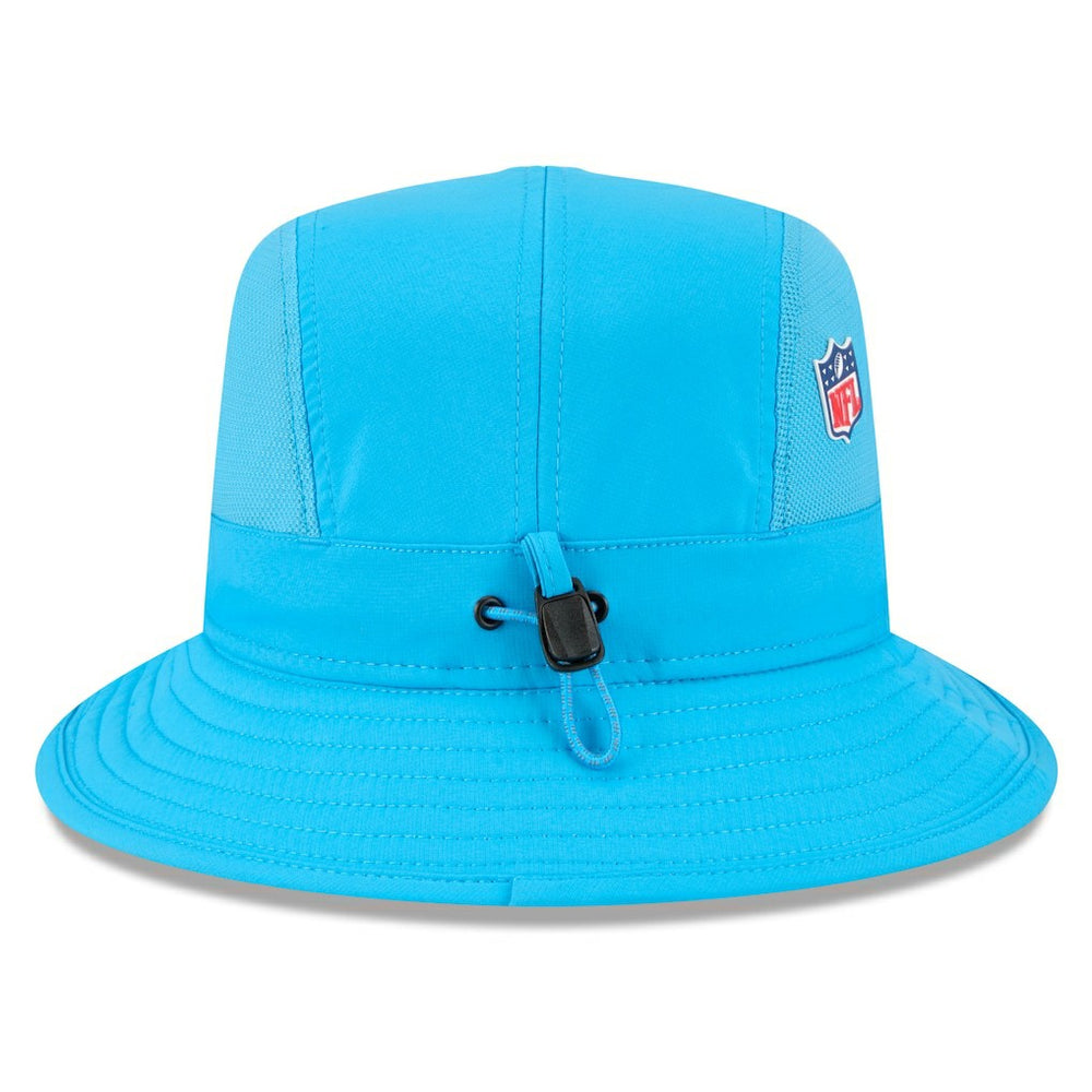 Carolina Panthers New Era 2025 Sideline Bucket Hat Blue - NFL