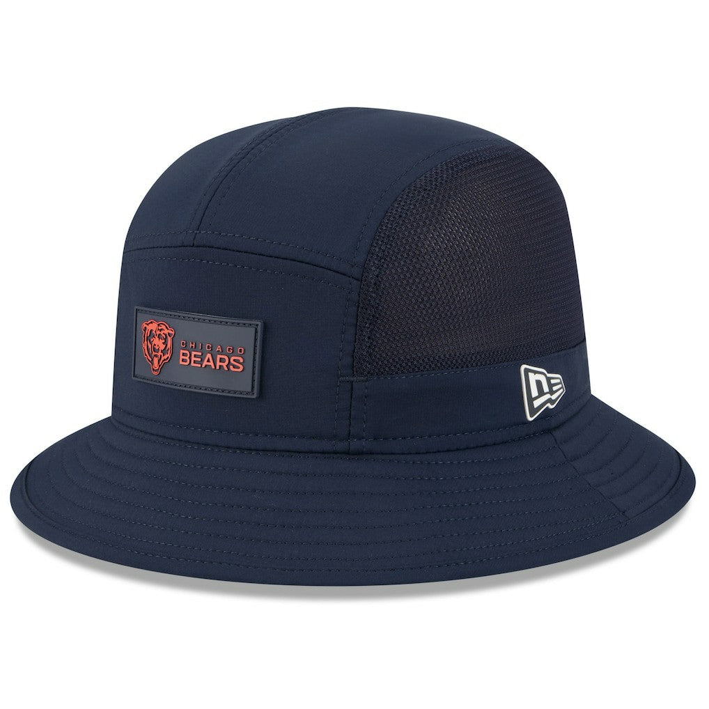 Chicago Bears New Era 2025 Sideline Bucket Hat Navy - NFL