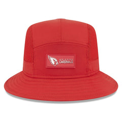 Arizona Cardinals New Era 2025 Sideline Bucket Hat Cardinal - NFL
