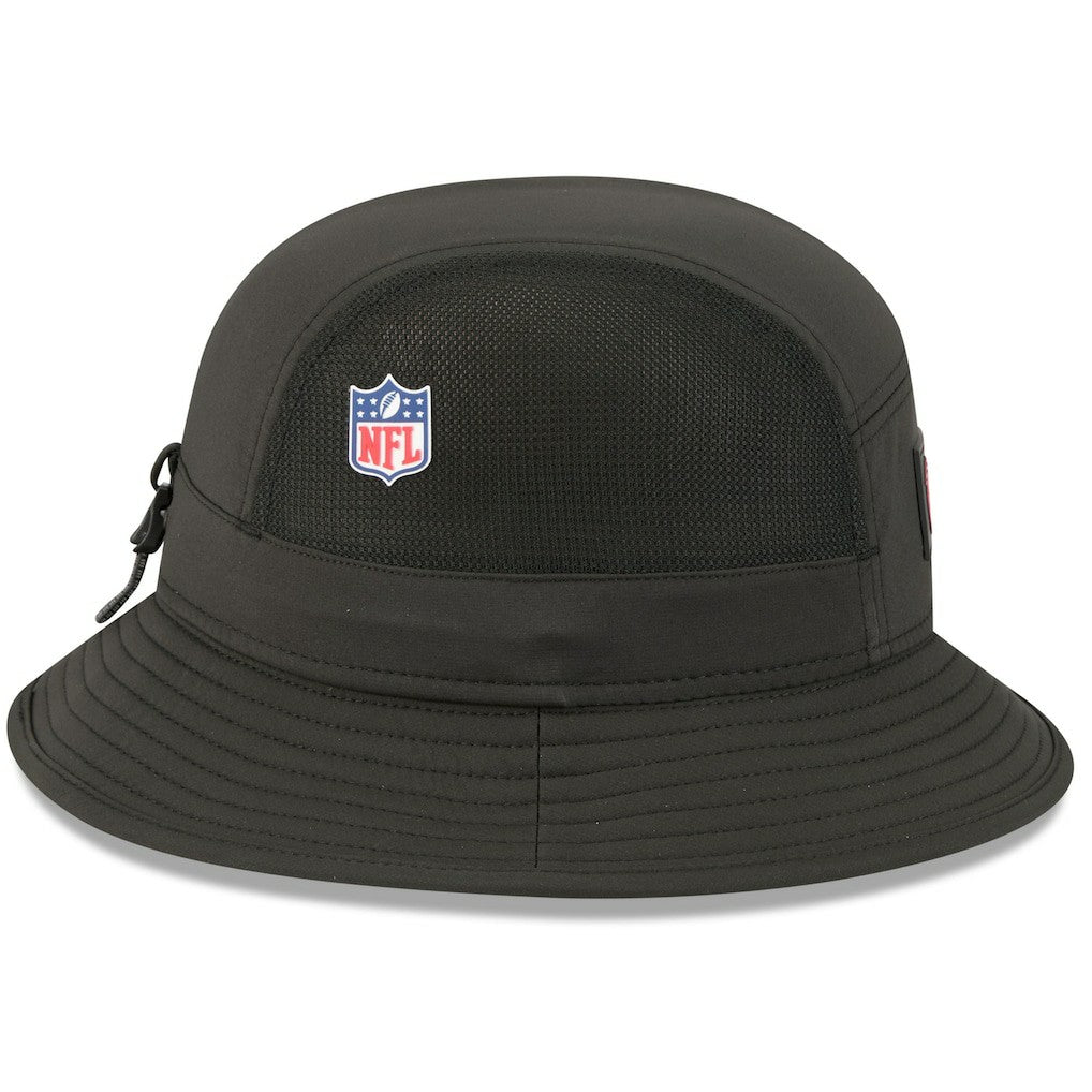 Atlanta Falcons New Era 2025 Sideline Bucket Hat Black - NFL