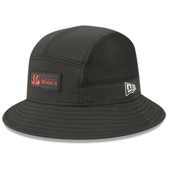 Cincinnati Bengals New Era 2025 Sideline Bucket Hat Black - NFL
