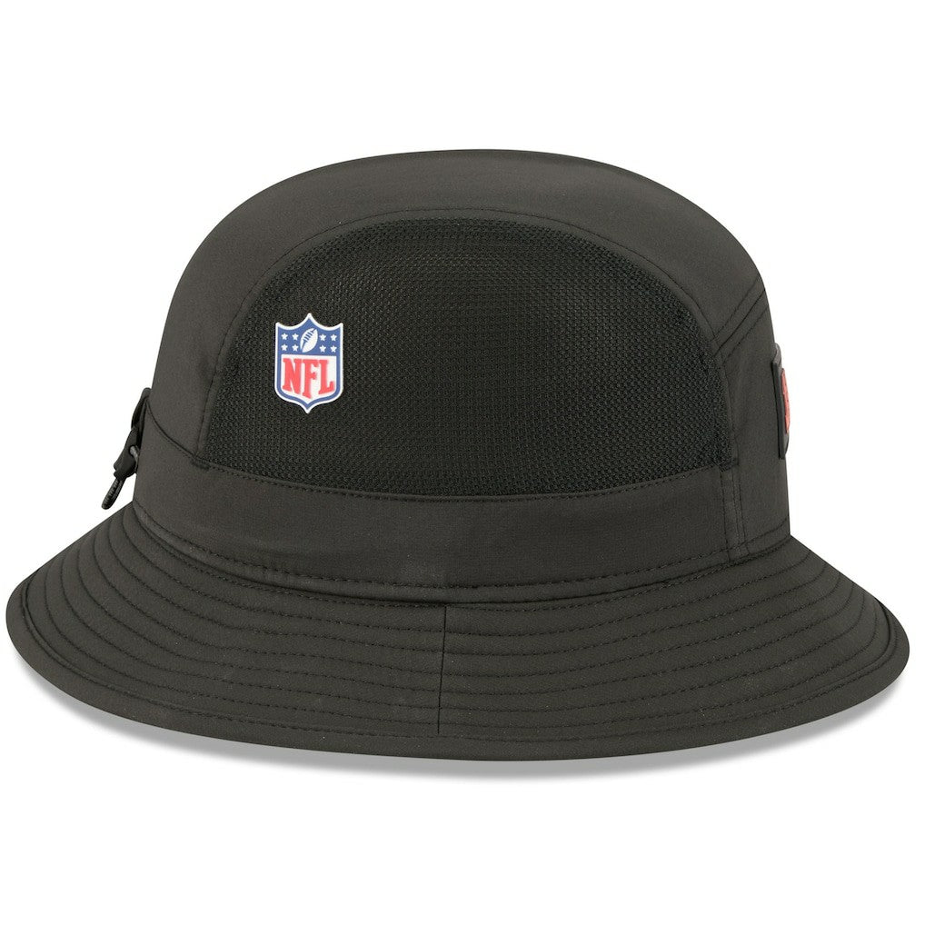 Cincinnati Bengals New Era 2025 Sideline Bucket Hat Black - NFL