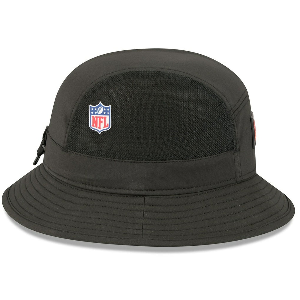 Cincinnati Bengals New Era 2025 Sideline Bucket Hat Black - NFL