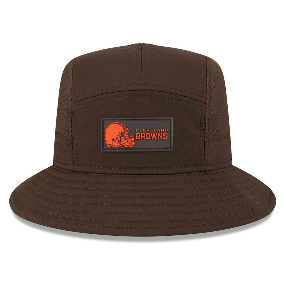Cleveland Browns New Era 2025 Sideline Bucket Hat Brown - NFL