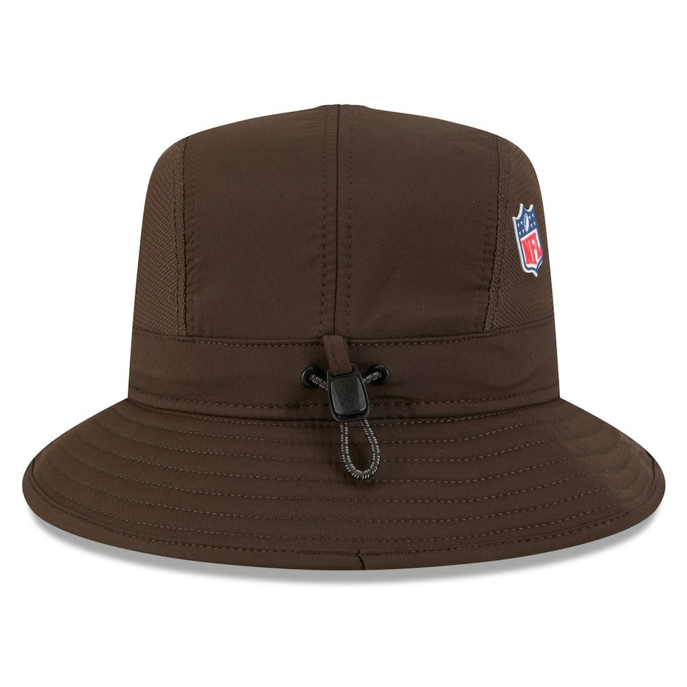Cleveland Browns New Era 2025 Sideline Bucket Hat Brown - NFL