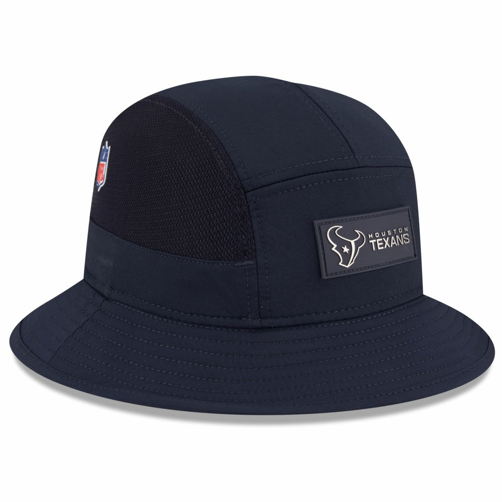Houston Texans New Era 2025 Sideline Bucket Hat Navy - NFL