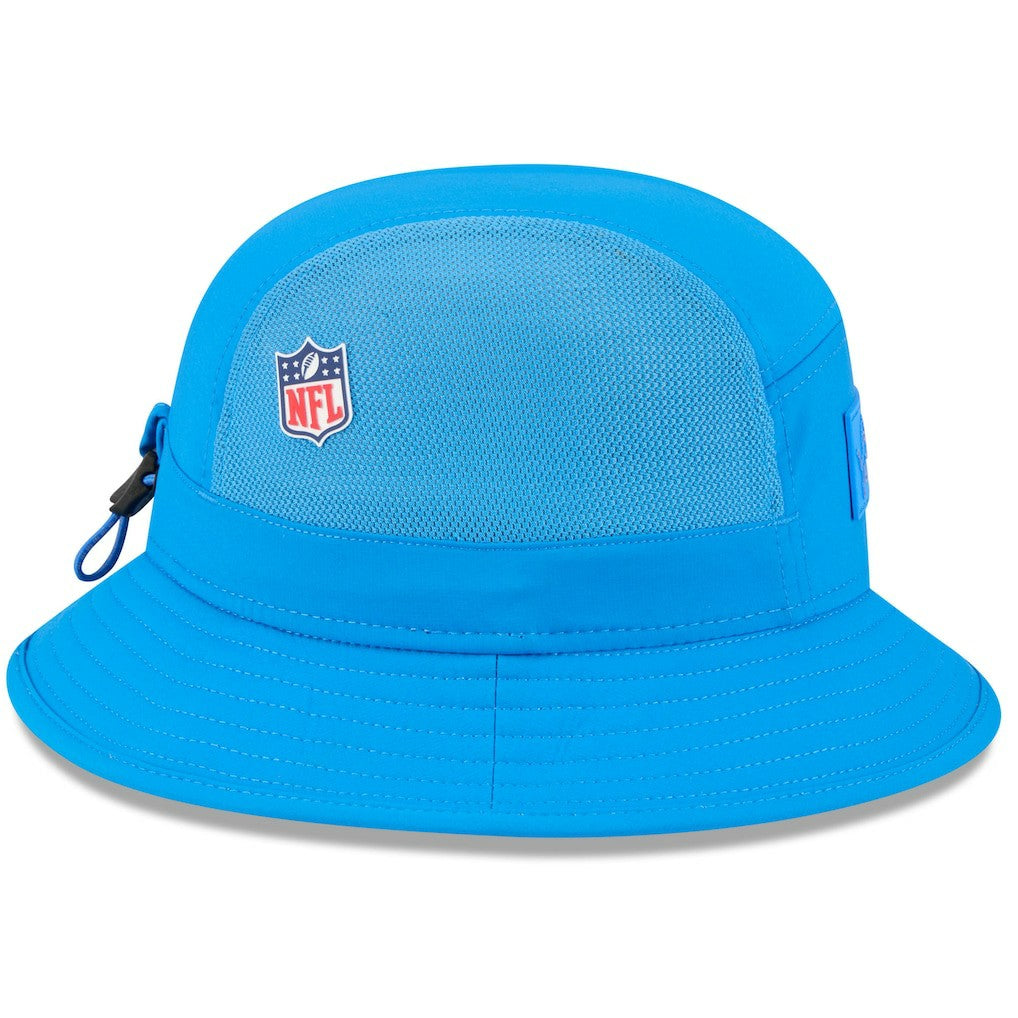 Detroit Lions New Era 2025 Sideline Bucket Hat Blue - NFL