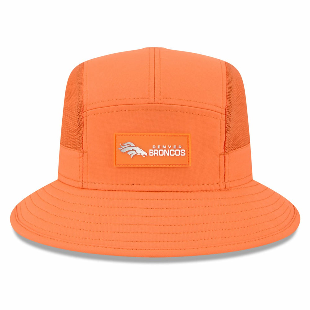 Denver Broncos New Era 2025 Sideline Bucket Hat Orange - NFL
