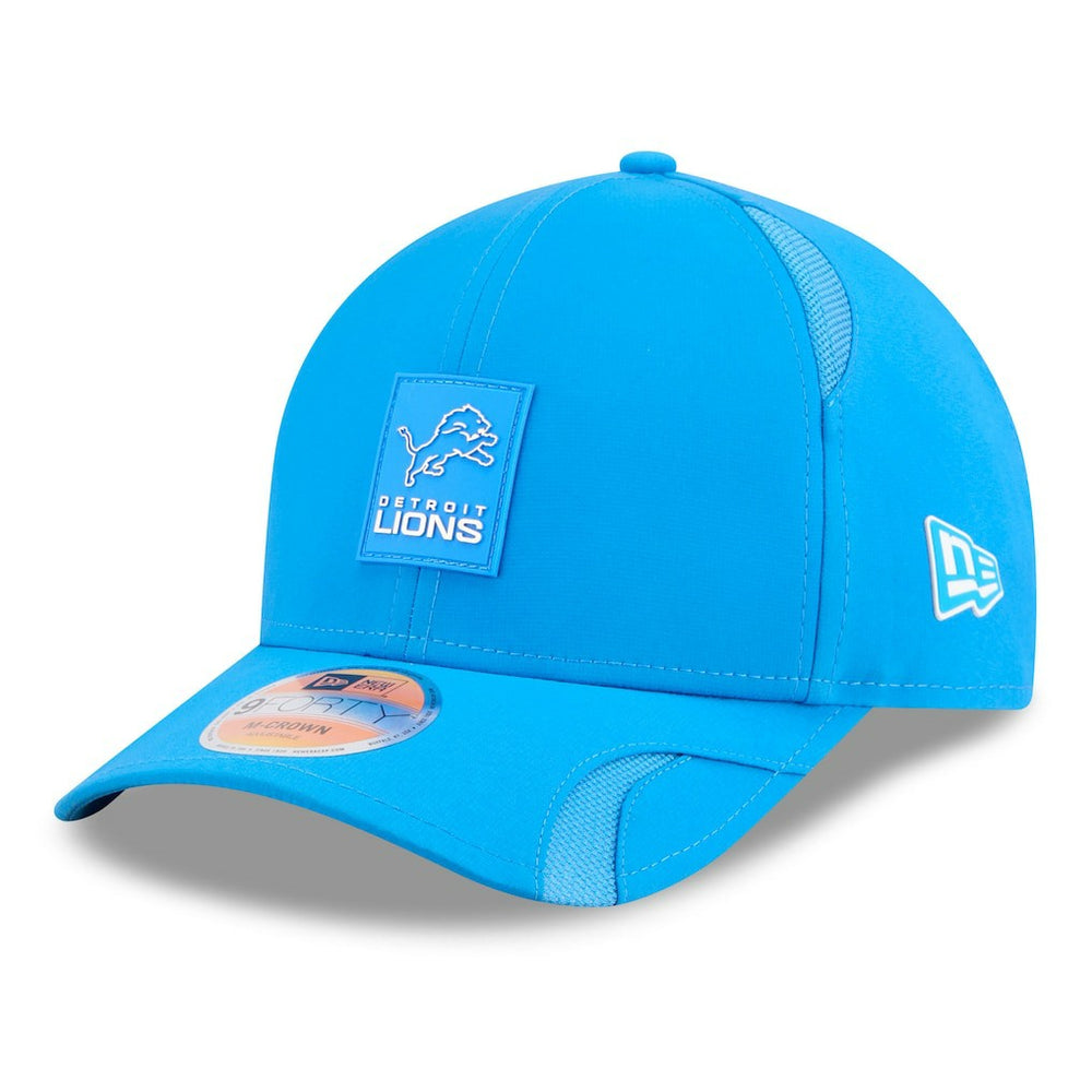 Detroit Lions New Era Youth 2025 Sideline 9FORTY Adjustable Hat Blue - NFL