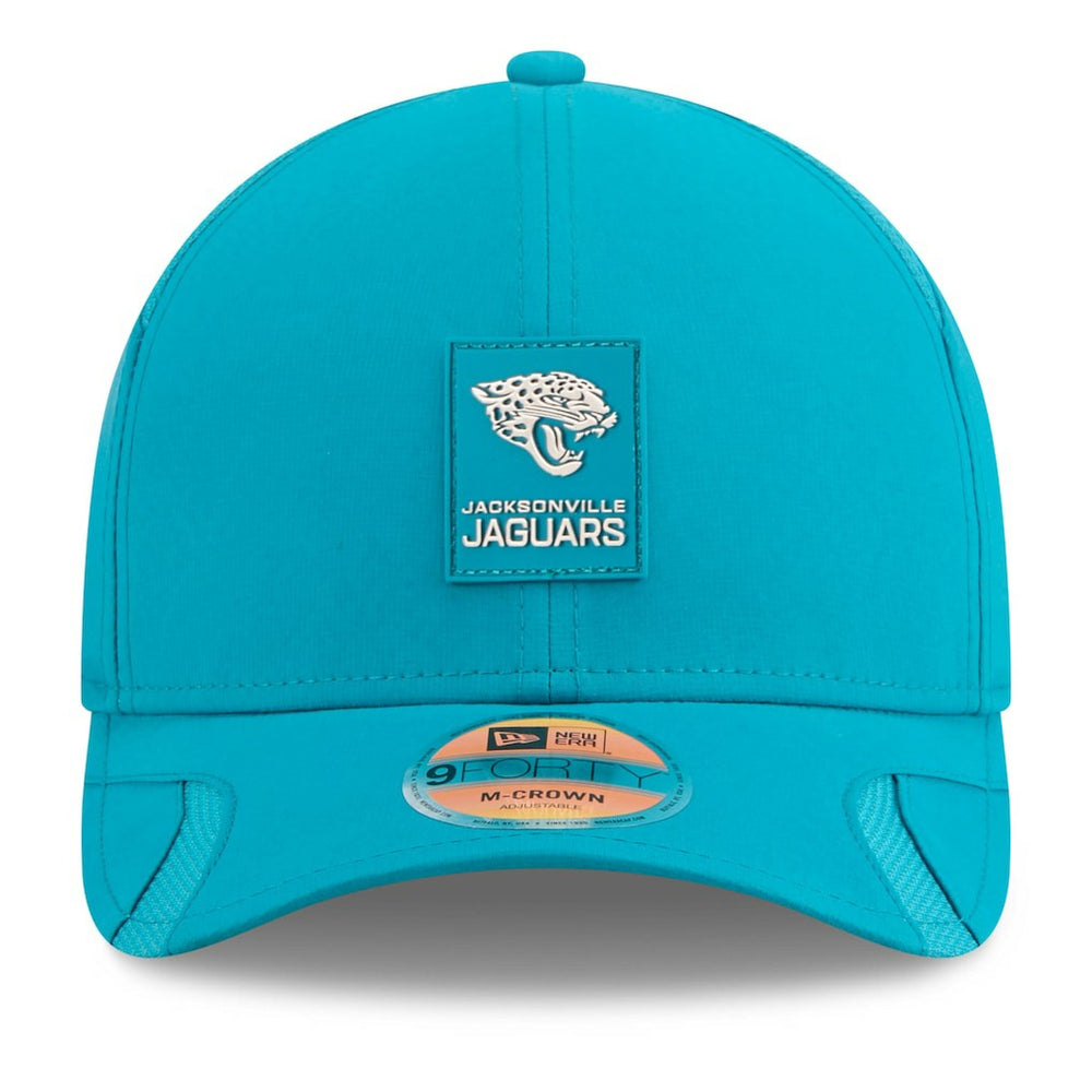 Jacksonville Jaguars New Era Youth 2025 Sideline 9FORTY Adjustable Hat Teal - NFL