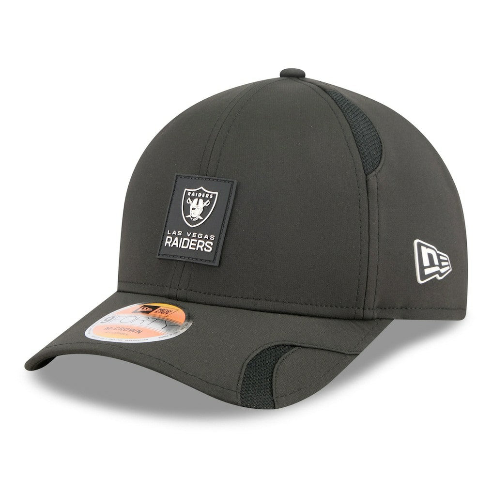 Las Vegas Raiders New Era Youth 2025 Sideline 9FORTY Adjustable Hat Black - NFL