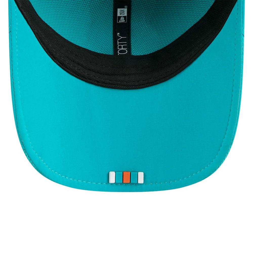 Miami Dolphins New Era Youth 2025 Sideline 9FORTY Adjustable Hat Aqua - NFL