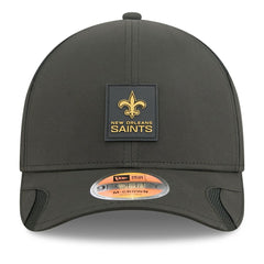 New Orleans Saints New Era Youth 2025 Sideline 9FORTY Adjustable Hat Black - NFL