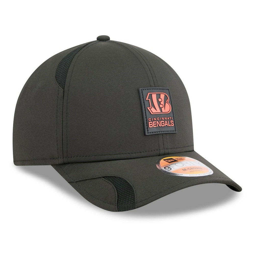 Cincinnati Bengals New Era Youth 2025 Sideline 9FORTY Adjustable Hat Black - NFL