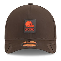 Cleveland Browns New Era Youth 2025 Sideline 9FORTY Adjustable Hat Brown - NFL