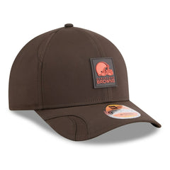 Cleveland Browns New Era Youth 2025 Sideline 9FORTY Adjustable Hat Brown - NFL