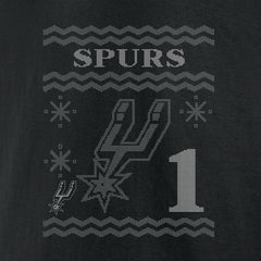NBA - Victor Wembanyama San Antonio Spurs Ugly Sweater Name & Number T-Shirt - Black