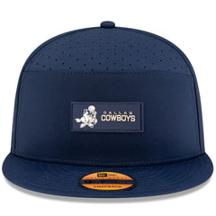 Dallas Cowboys New Era 2025 Sideline Throwback Split Panel 9FIFTY Snapback Hat Navy - NFL