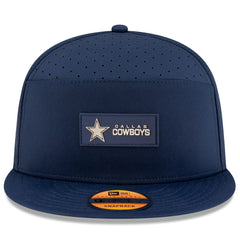 Dallas Cowboys New Era 2025 Sideline Split Panel 9FIFTY Snapback Hat Navy - NFL