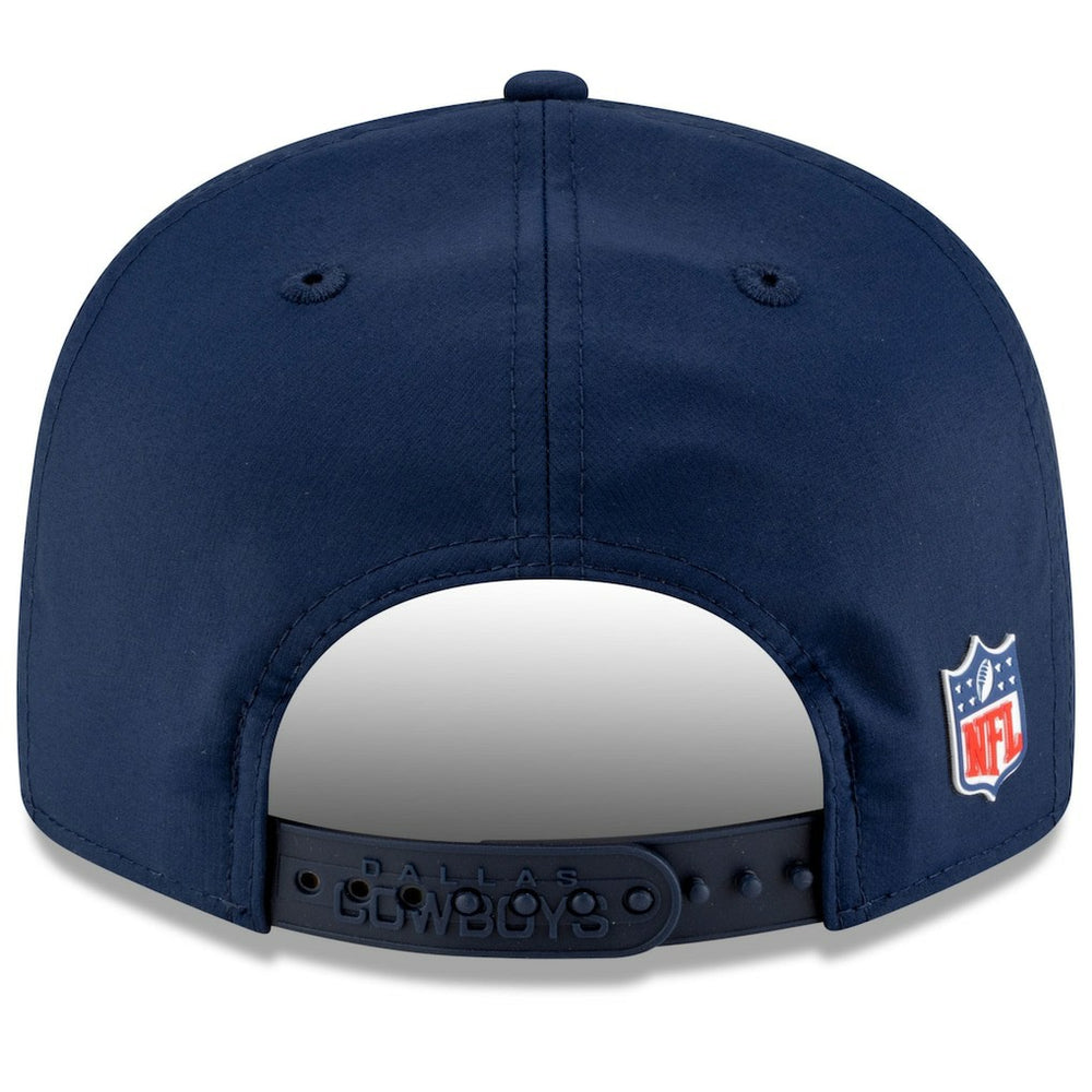 Dallas Cowboys New Era 2025 Sideline Split Panel 9FIFTY Snapback Hat Navy - NFL