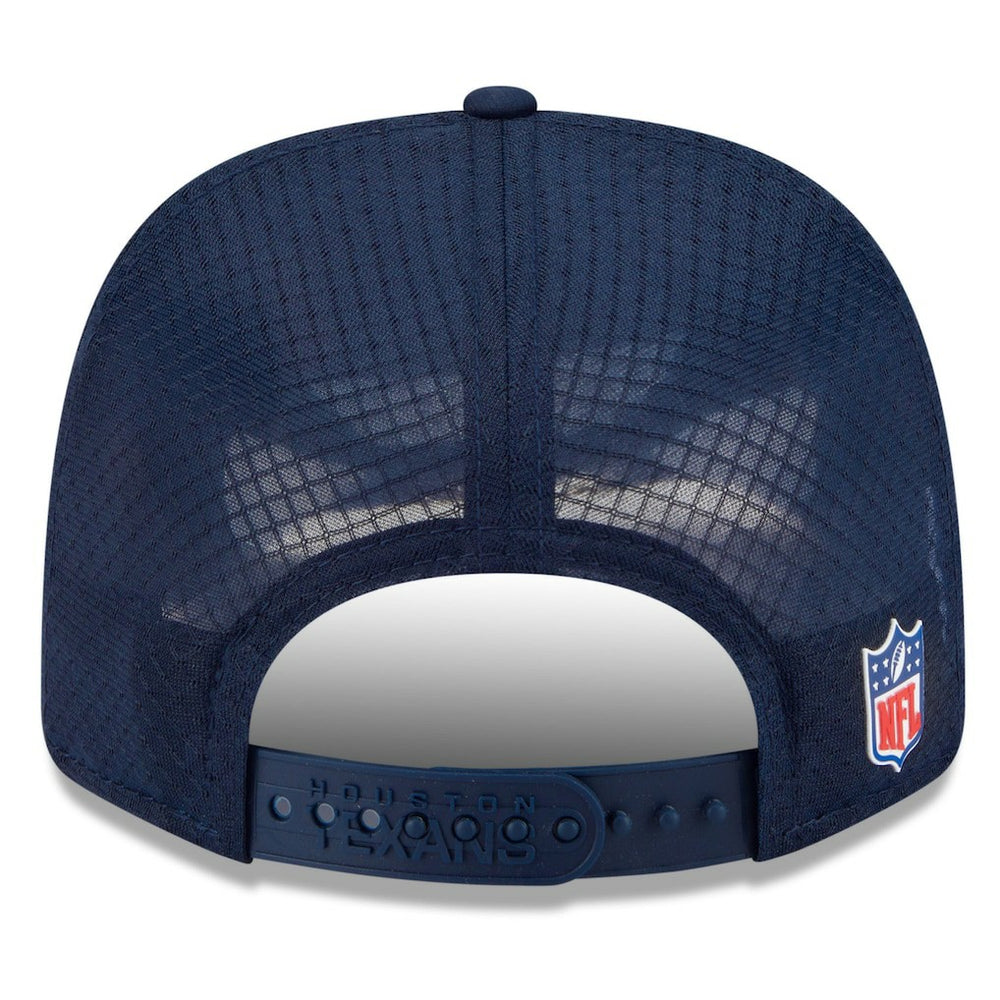 Dallas Cowboys New Era 2025 Sideline Throwback 9SEVENTY Trucker Adjustable Hat Navy - NFL