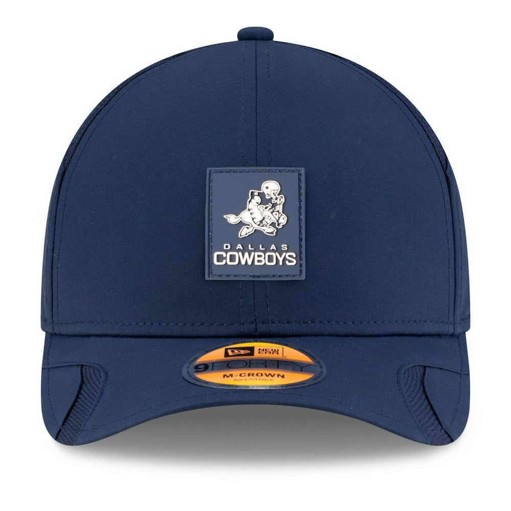 Dallas Cowboys New Era 2025 Sideline Throwback M-Crown 9FORTY Adjustable Hat Navy - NFL