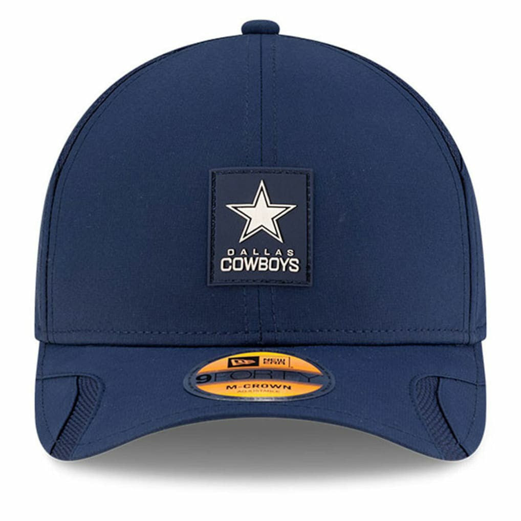 Dallas Cowboys New Era 2025 Sideline M-Crown 9FORTY Adjustable Hat Navy - NFL