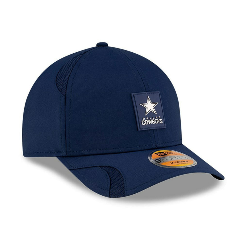 Dallas Cowboys New Era 2025 Sideline M-Crown 9FORTY Adjustable Hat Navy - NFL