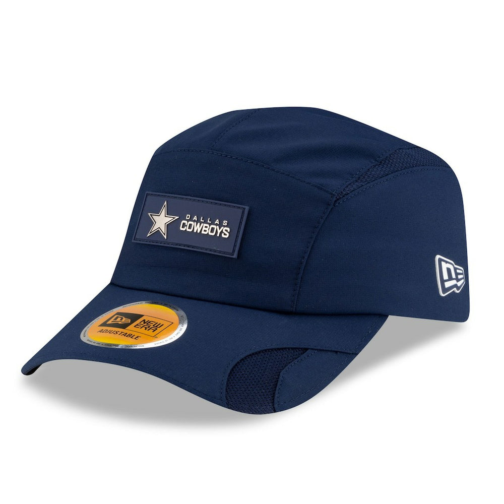 Dallas Cowboys New Era 2025 Sideline Runner Adjustable Hat Navy - NFL