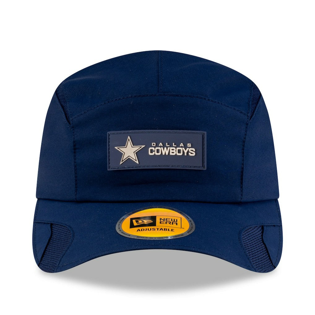 Dallas Cowboys New Era 2025 Sideline Runner Adjustable Hat Navy - NFL