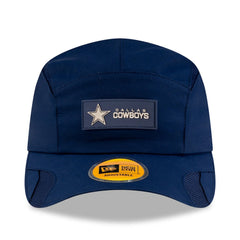 Dallas Cowboys New Era 2025 Sideline Runner Adjustable Hat Navy - NFL