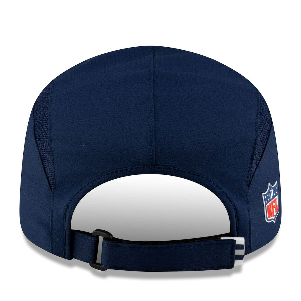 Dallas Cowboys New Era 2025 Sideline Runner Adjustable Hat Navy - NFL