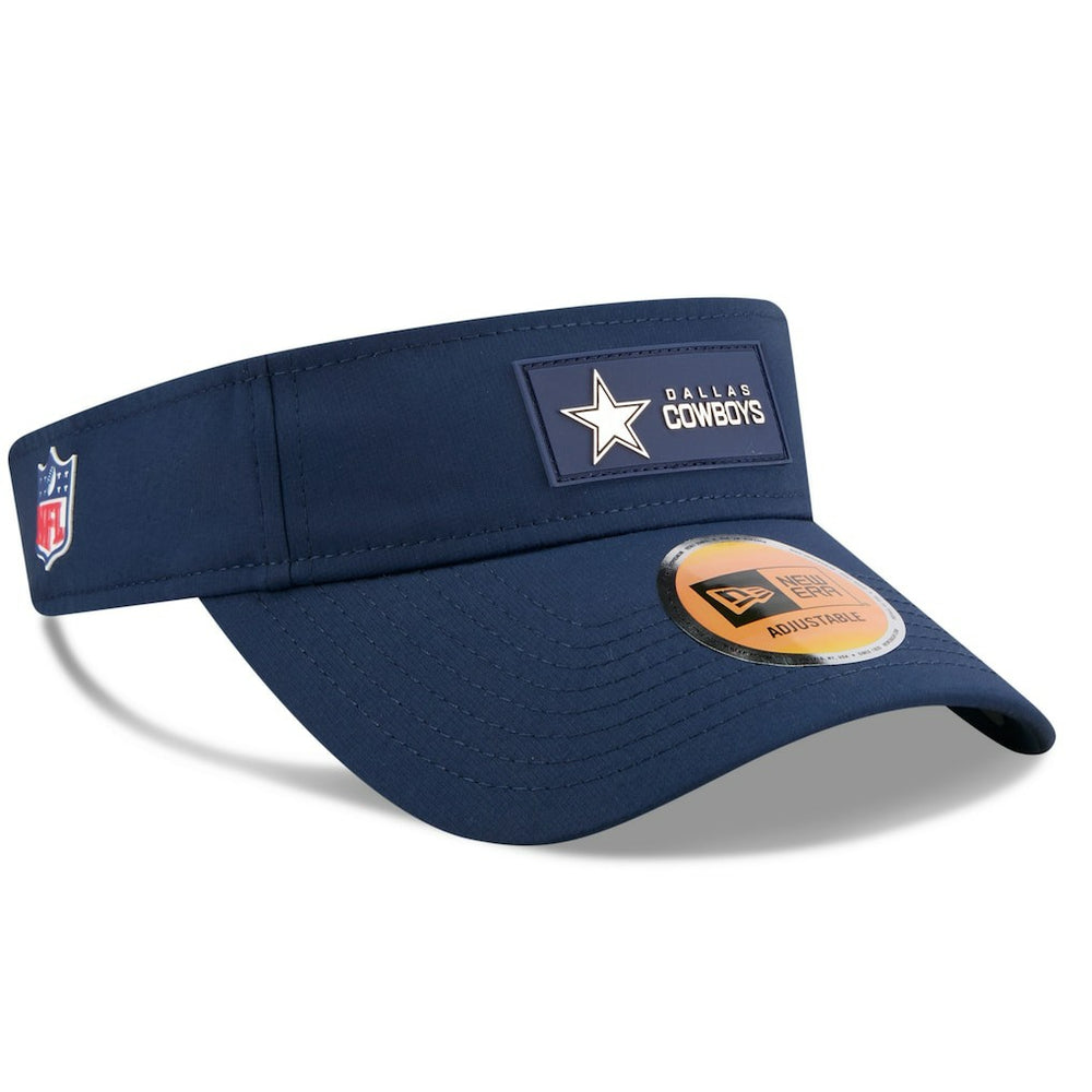 Dallas Cowboys New Era 2025 Sideline Visor Navy - NFL
