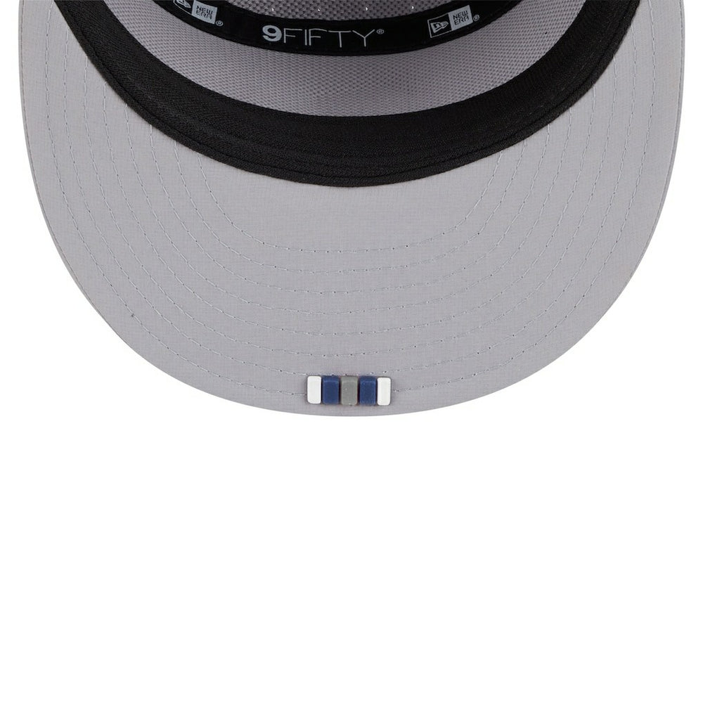 Dallas Cowboys New Era 2025 Sideline Split Panel 9FIFTY Snapback Hat Gray - NFL