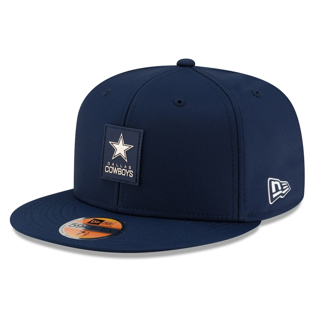 Dallas Cowboys New Era 2025 Sideline 59FIFTY Fitted Hat Navy - NFL